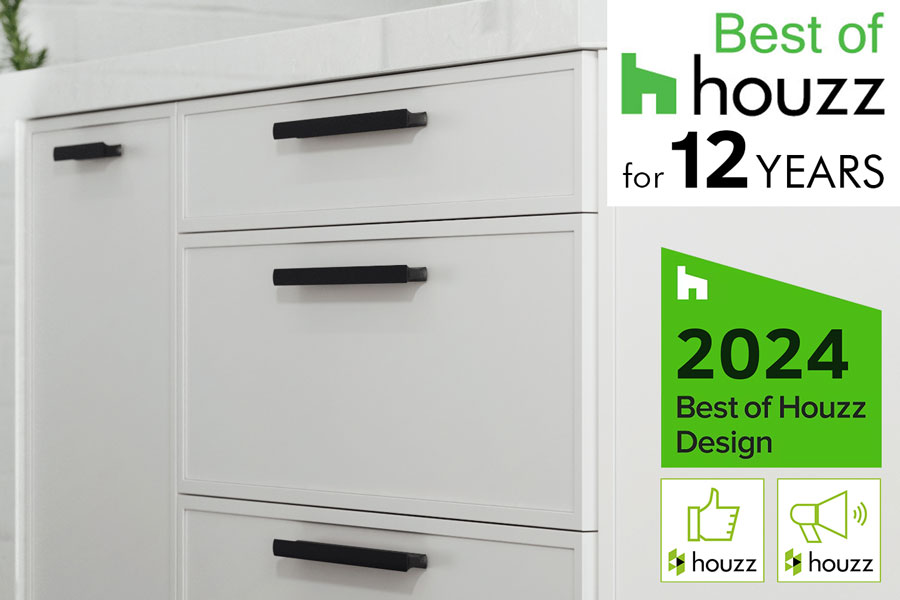 Best of Houzz for 12 years in a row. Best of Houzz.